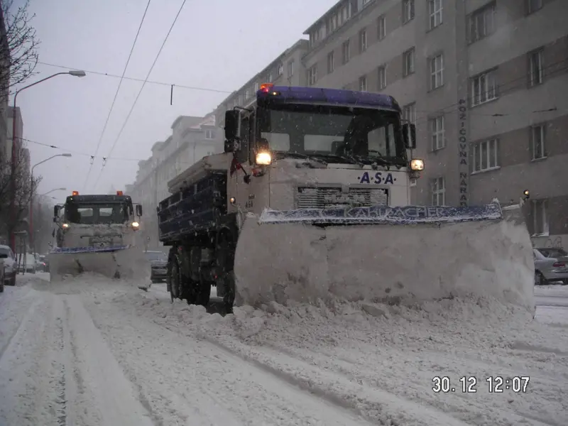 Bratislava (SK) winter maintenance 2006